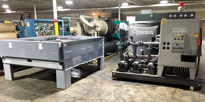 ADVANTAGE TITAN Chiller and KEEPRITE Condenser, 40T, ADVANTAGE TITAN Chiller and KEEPRITE Condenser, 40T,